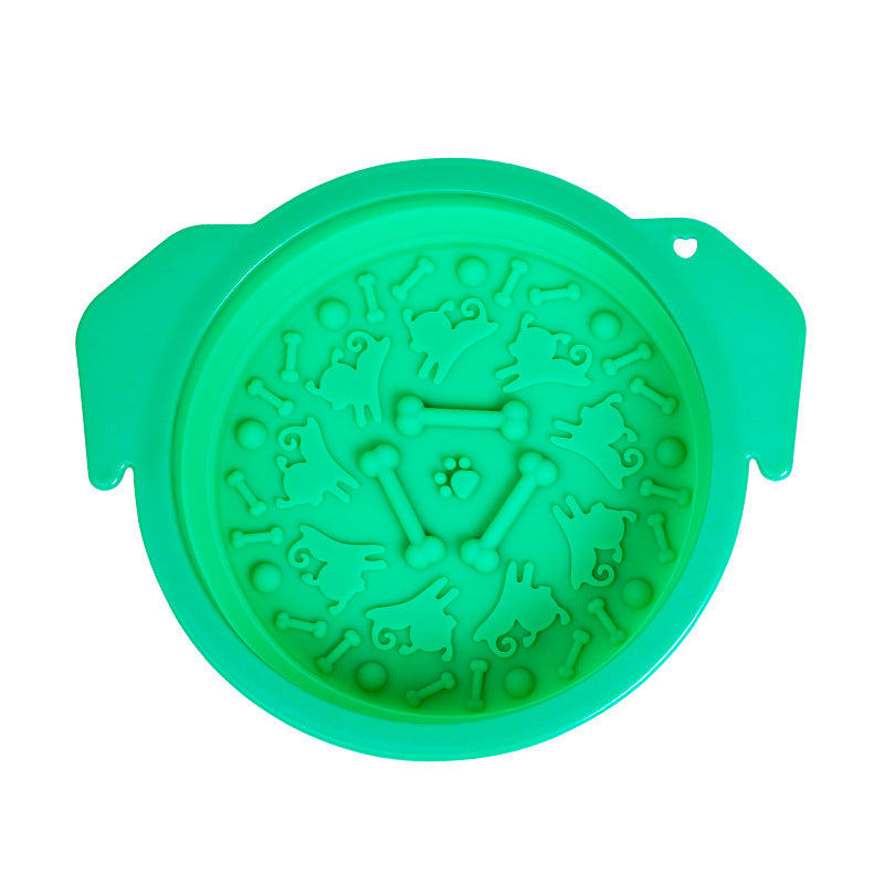 Dog Lick Mat – Slow Feeder Suction Pad for Anxiety Relief