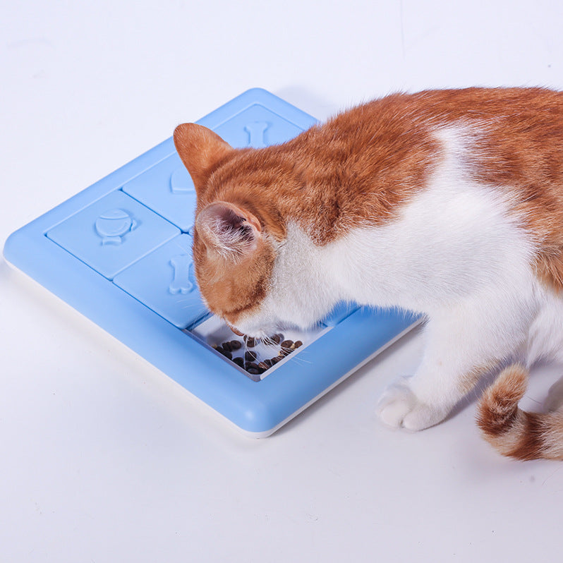 Slow Feeder Bowl – Anti-Choking Puzzle Bowl for Dogs & Cats