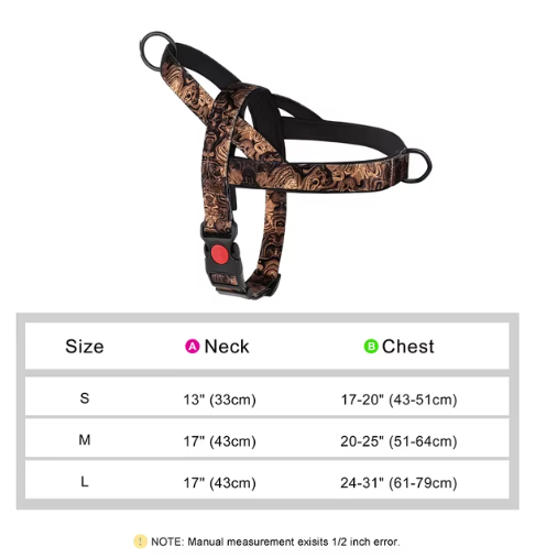 No-Pull Dog Harness – Adjustable & Reflective